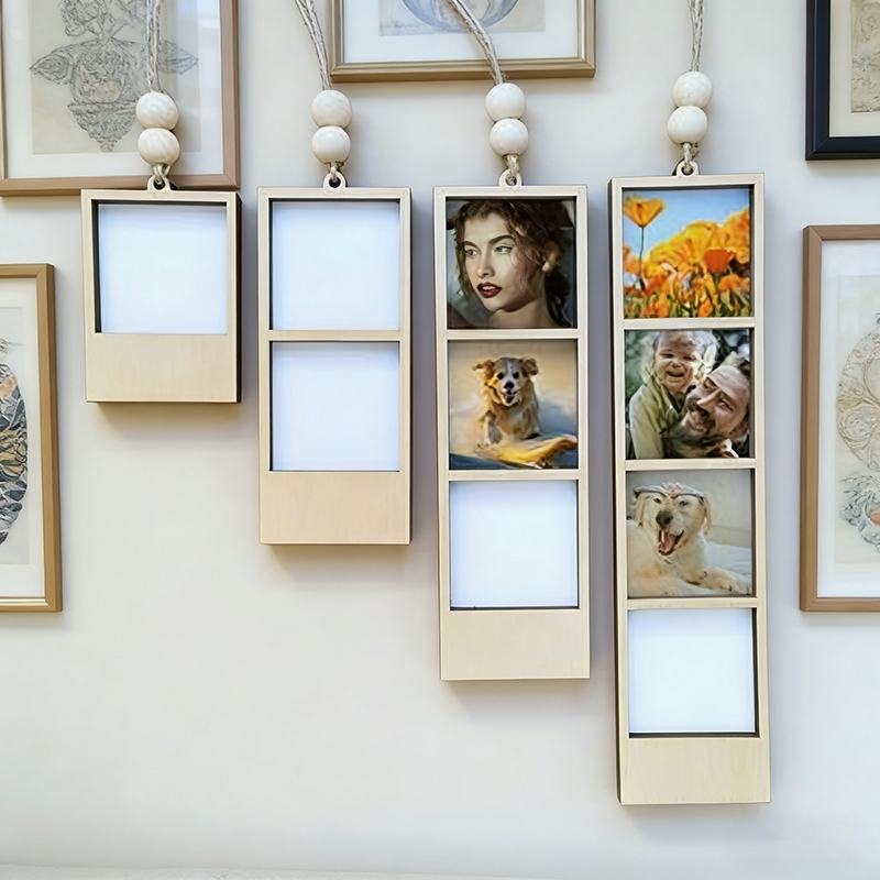Home Decor Diy - 개인 맞춤형 소형 나무 사진 액자