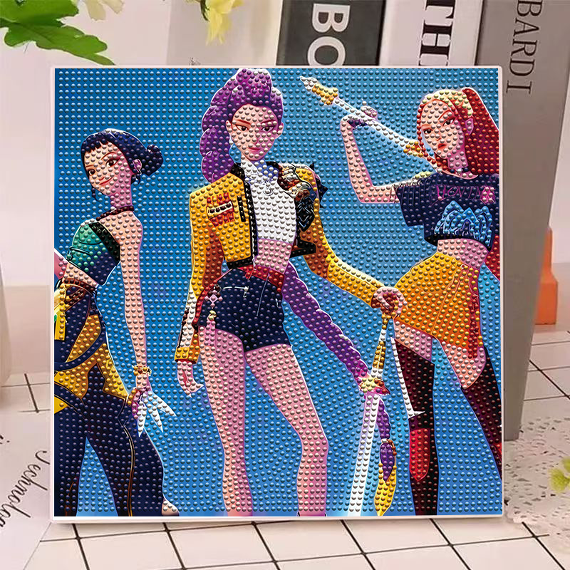 Home Decor Furniture - 애니메이션 헌터즈 걸스 루미 밀라 조이