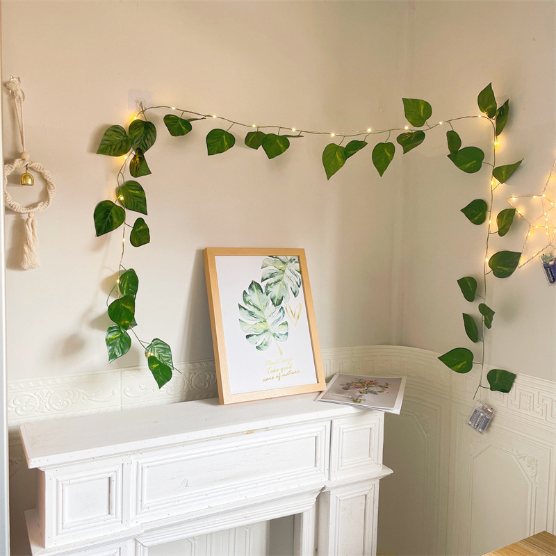 Fairy Lights Bedroom - 아이비 덩굴 LED 스트링 라이트, 녹색