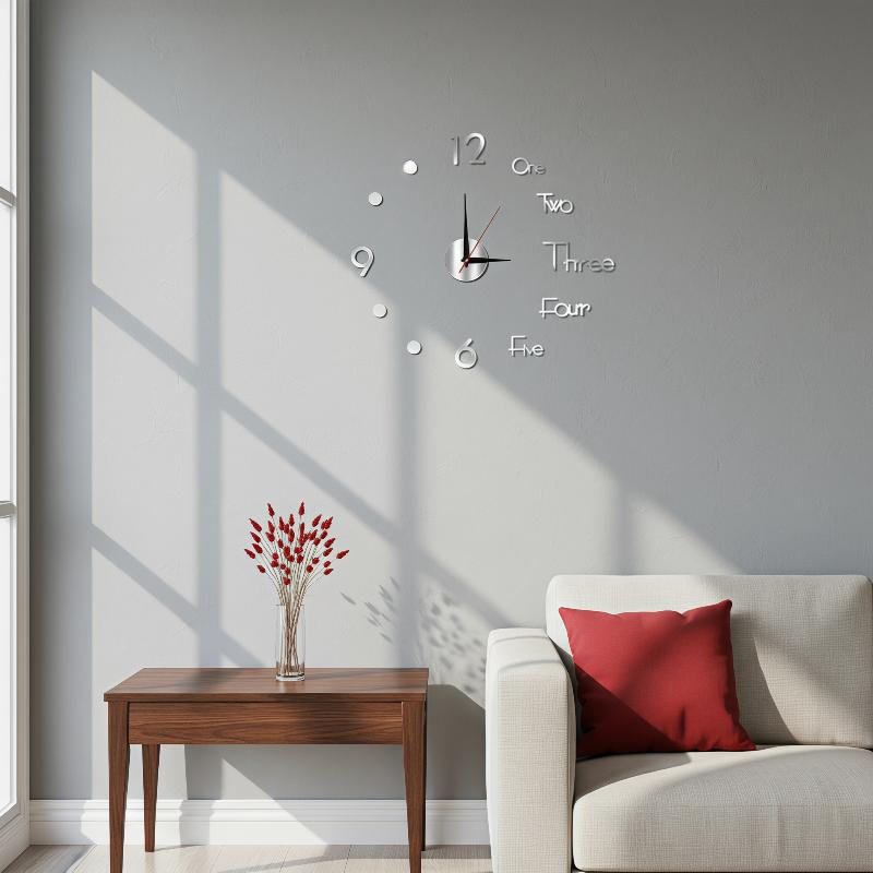 빛나는 DIY 벽시계, 어둠 속에서 빛나는 무소음: 틱 - Wall Clock Silent 리뷰 및 가격