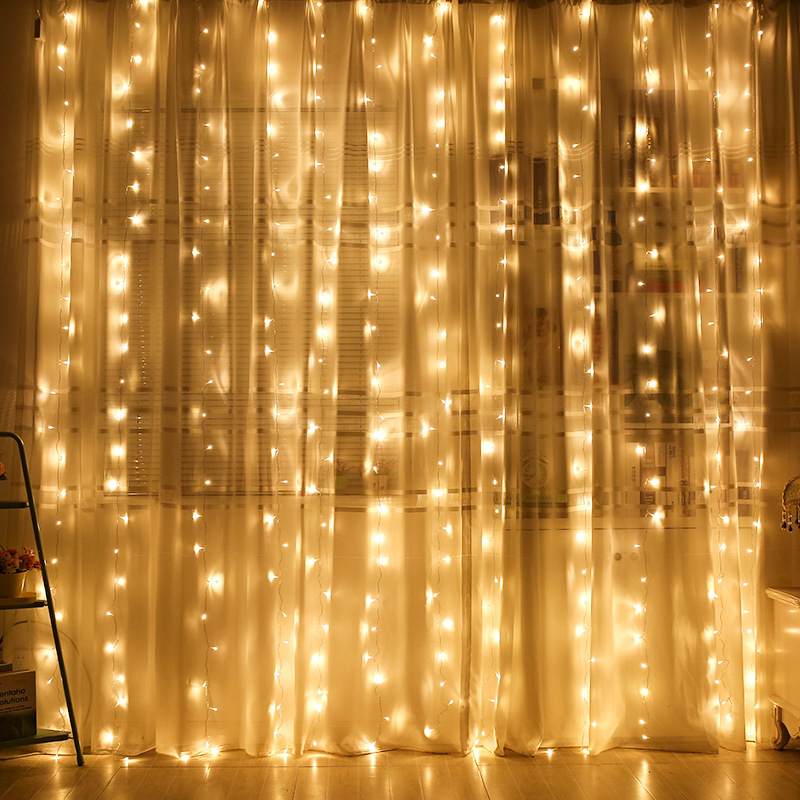 USB LED 커튼 문자열 조명 원격 제어 침실 휴일  - Fairy Lights Bedroom 리뷰 및 가격
