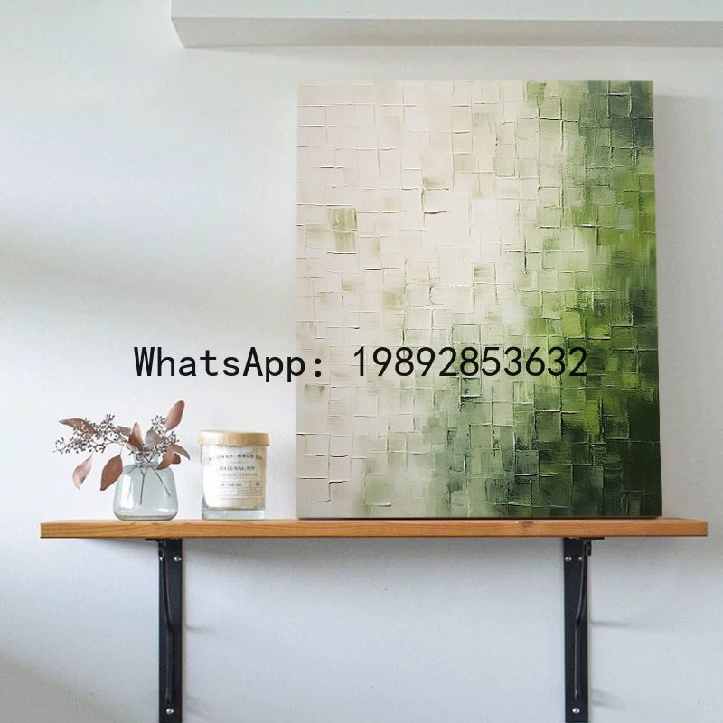 GH 핸드페인팅 유화, 심플한 추상 질감의 벽 예술,  - Abstract Oil Painting 리뷰 및 가격