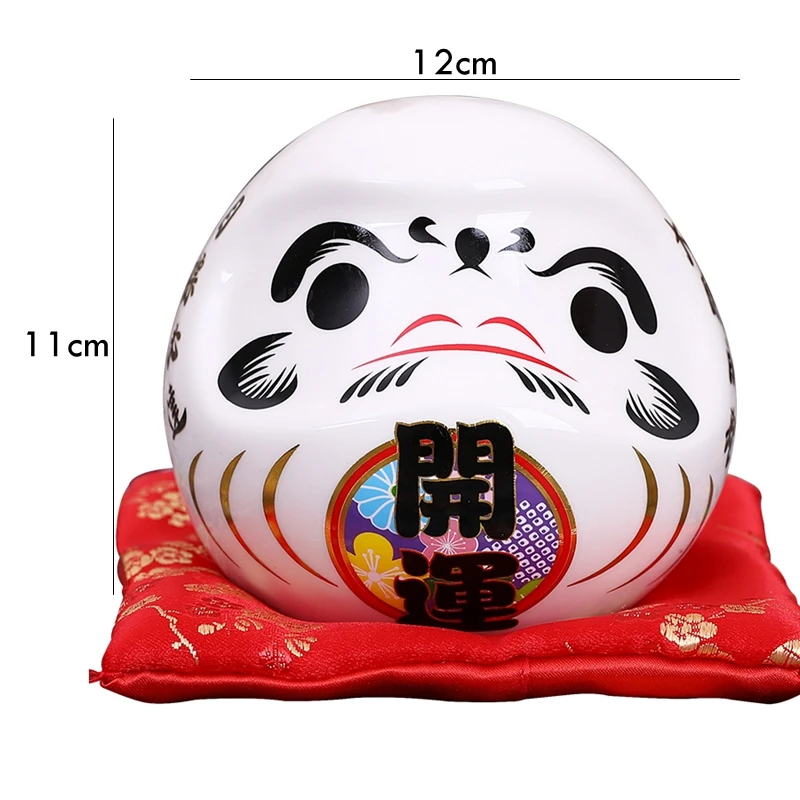4.5 인치 일본 세라믹 다루마 입상, FengShui - Home Decor Zen Style 리뷰 및 가격