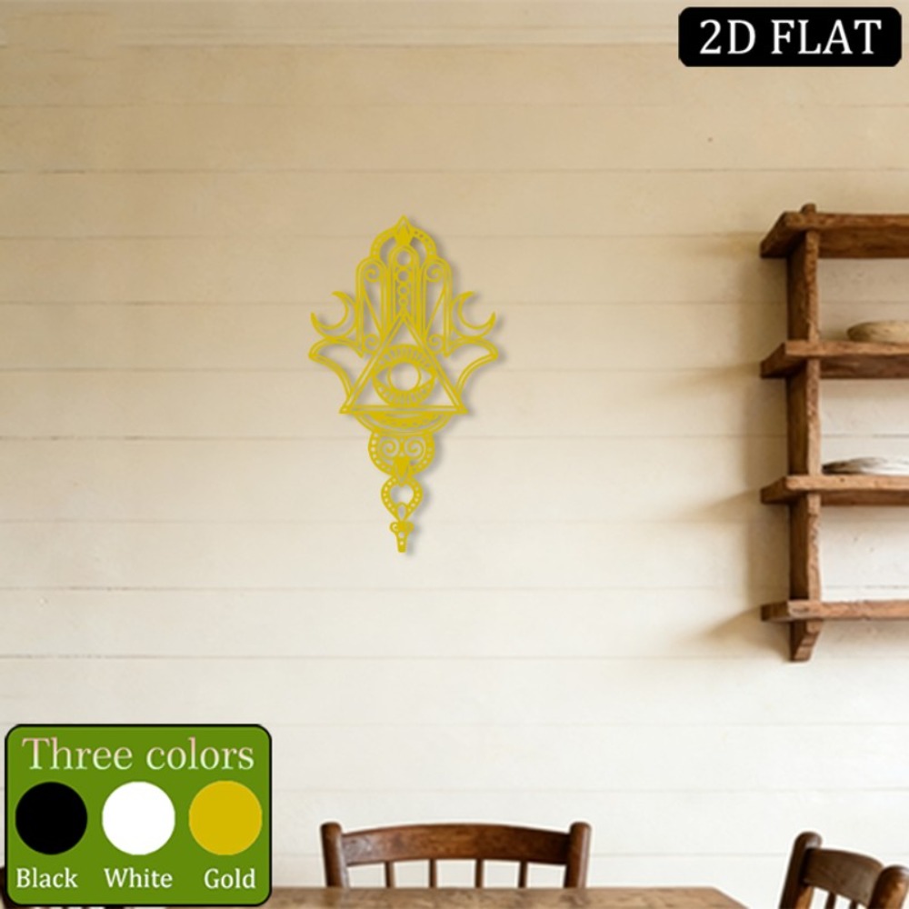 CIFBUY 철제 벽 장식 하마사 악마의 눈 금속 조각 - Home Decor Living Room 리뷰 및 가격