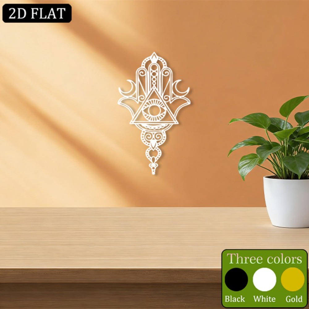 CIFBUY 철제 벽 장식 하마사 악마의 눈 금속 조각 - Home Decor Living Room 리뷰 및 가격