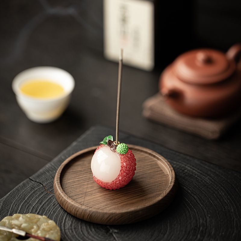 중국 스타일 행운의 리치 모양 향꽂이, 수공예 선(禪) - Home Decor Zen Style 리뷰 및 가격