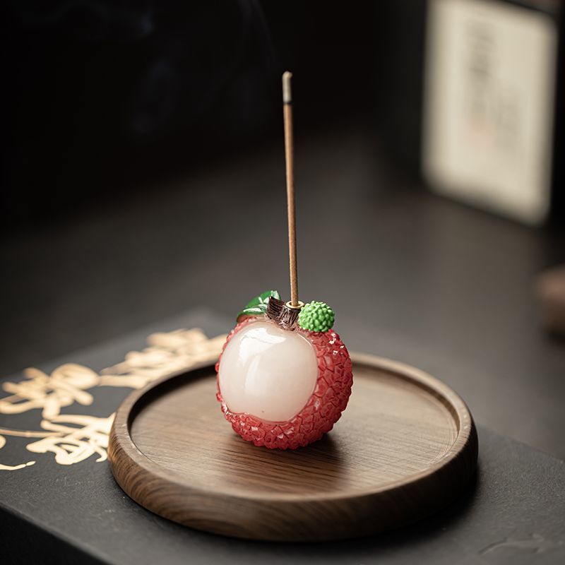 중국 스타일 행운의 리치 모양 향꽂이, 수공예 선(禪) - Home Decor Zen Style 리뷰 및 가격