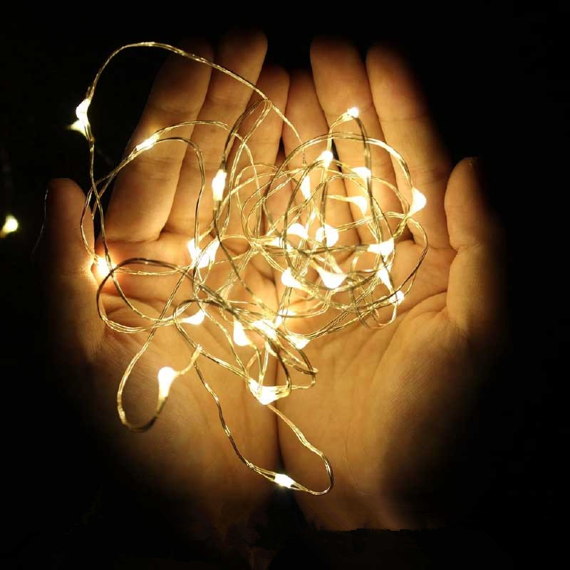 LED 요정 조명 배터리 작동 크리스마스 파티 웨딩 침 - Fairy Lights Bedroom 리뷰 및 가격
