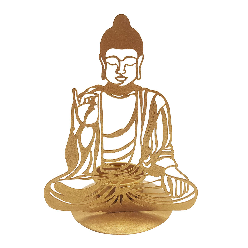 선 스타일 홀더 철제 속이 빈 불상 장식품 티라이트용  - Home Decor Zen Style 리뷰 및 가격