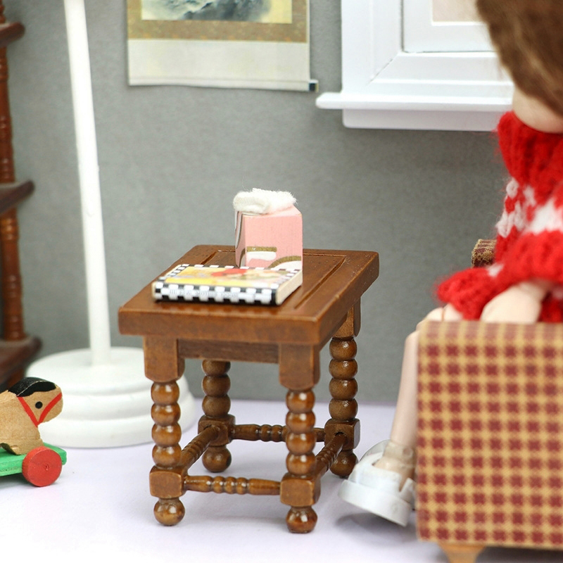 1:12 인형집 미니어처 원형 테이블 티 테이블 인형  - Home Decor Furniture 리뷰 및 가격