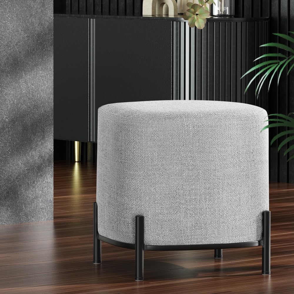 오토만, 원형 발받침 라운지 푸프 화장대 스툴 메이크업 - Home Decor Furniture 리뷰 및 가격