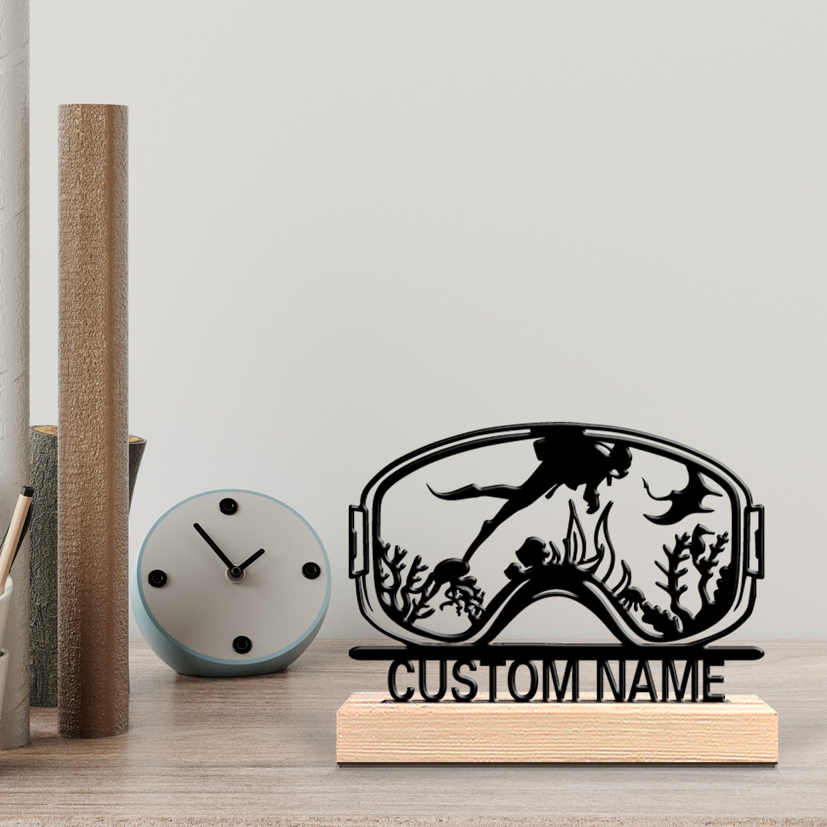 1개 귀여운 맞춤형 다이빙 나무 벽 장식, 주방, 식당 - Home Decor For Birthday 리뷰 및 가격