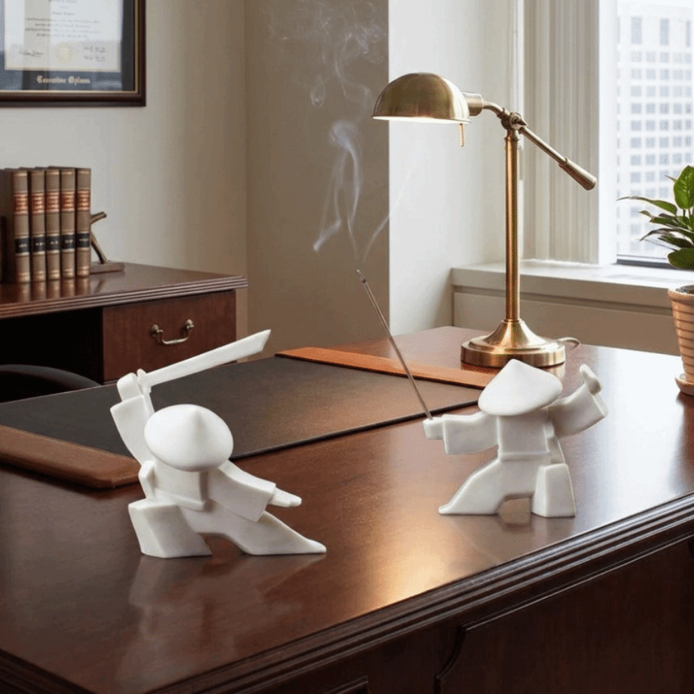 2PCS 3D 인쇄된 사무라이 향꽂이, 사무라이 피규어 - Incense Stick Holder 리뷰 및 가격