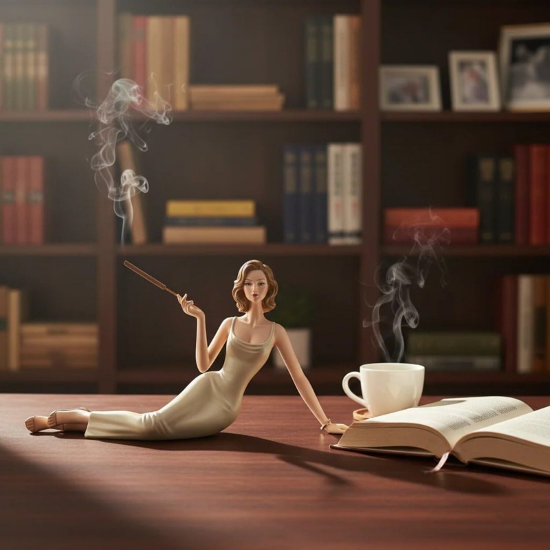 우아한 여성 피규어 향꽂이, 수제 아로마테라피 스틱 홀 - Incense Stick Holder 리뷰 및 가격