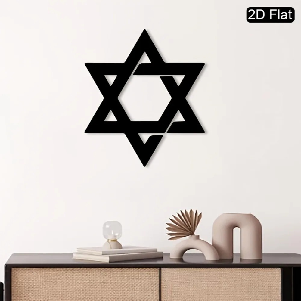 CIFBUY 철제 벽 장식 다윗의 별 금속 조각품 벽걸 - Home Decor Living Room 리뷰 및 가격