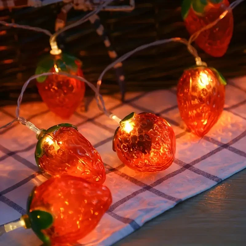 10/20/30/40 LED 딸기 요정 조명 배터리 운 - Fairy Lights Bedroom 리뷰 및 가격