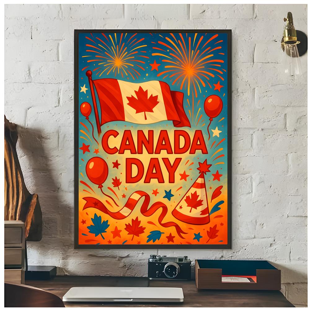 캐나다 휴일 캐나다 데이 포스터 프리미엄 장식 예술 및 - Home Decor Canada 리뷰 및 가격