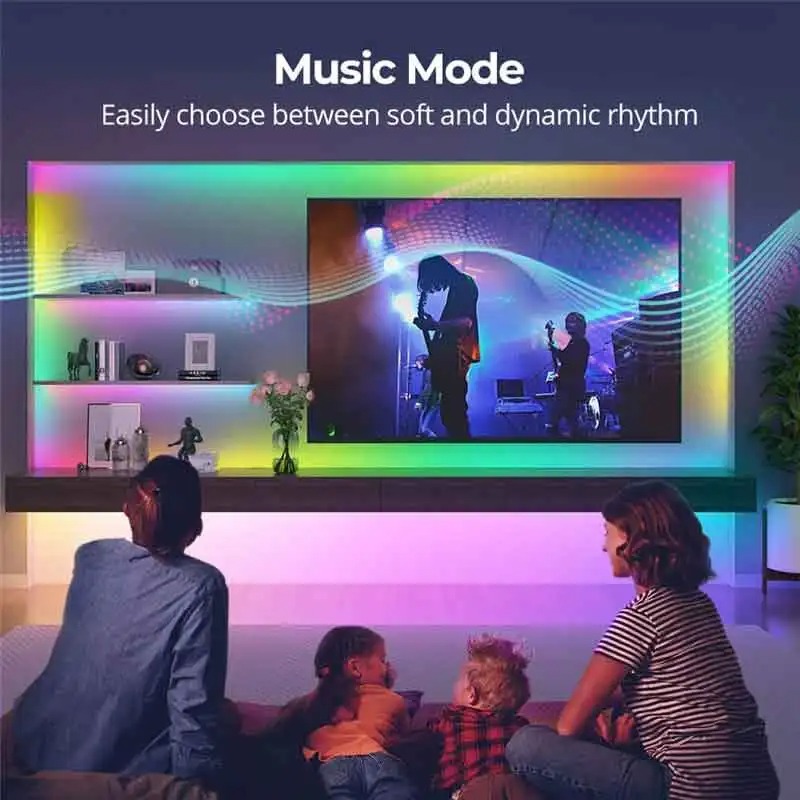 RGBIC 스마트 LED 스트링 조명, 크리스마스 트리 - Fairy Lights Bedroom 리뷰 및 가격