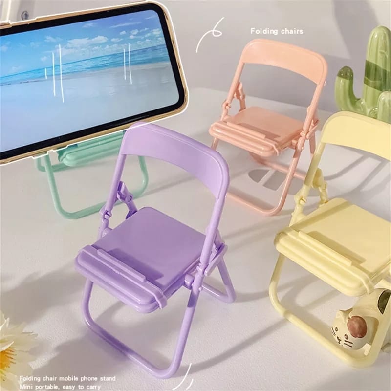 귀여운 의자 모양 휴대폰 거치대, 창의적인 데스크탑 정 - Home Decor Manufacturers 리뷰 및 가격