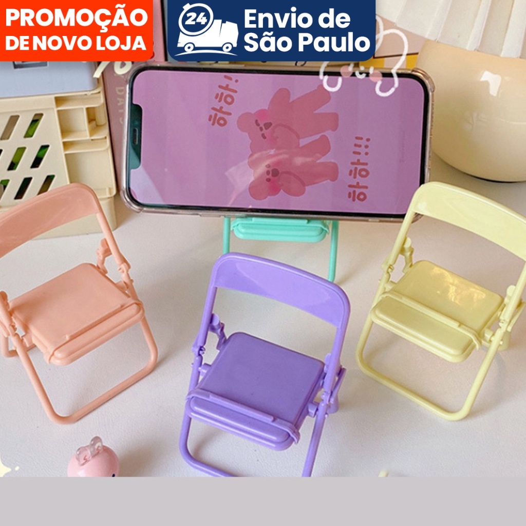 귀여운 의자 모양 휴대폰 거치대, 창의적인 데스크탑 정 - Home Decor Manufacturers 리뷰 및 가격
