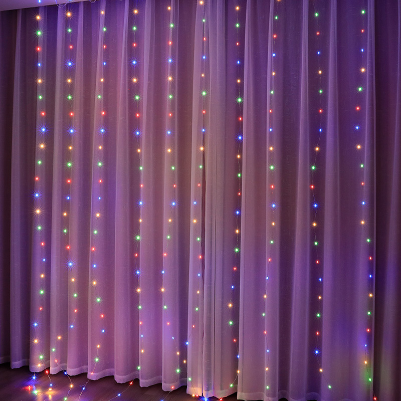 3/4/6m 커튼 LED 문자열 조명 갈 랜드 USB  - Fairy Lights Bedroom 리뷰 및 가격