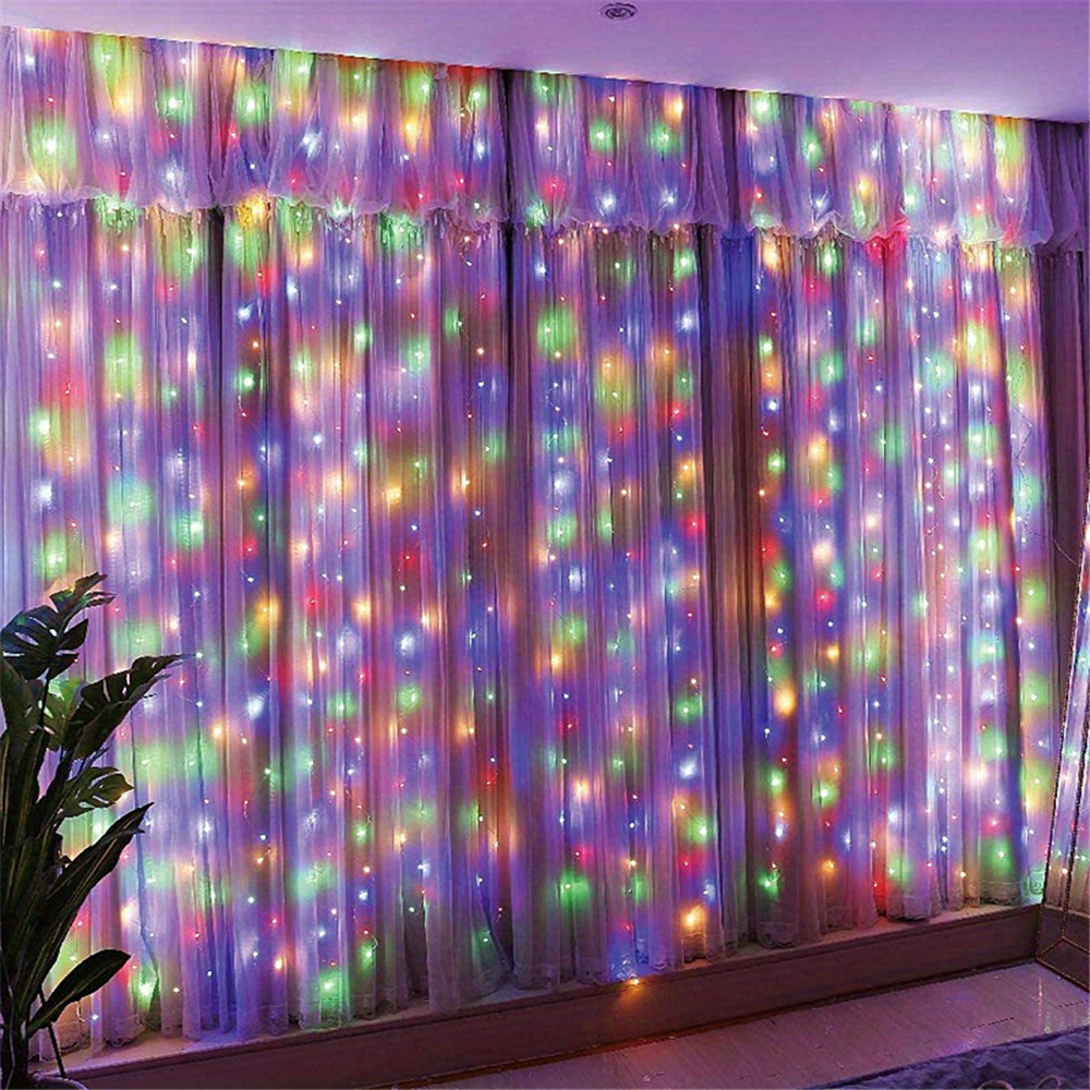 3/6M USB LED 커튼 8가지 모드 리모컨 조명  - Fairy Lights Bedroom 리뷰 및 가격