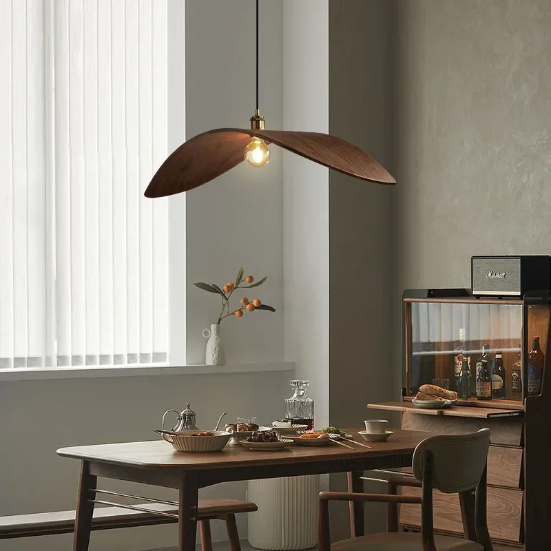 모던 와비 사비 호두나무 샹들리에, 가정용 조명, 일본 - Home Decor Zen Style 리뷰 및 가격