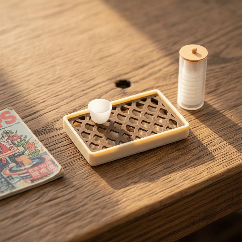 미니어처 티 트레이 세트, 인형의 집 창의적인 홈 데코 - Home Decor Manufacturers 리뷰 및 가격