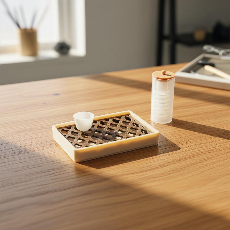 미니어처 티 트레이 세트, 인형의 집 창의적인 홈 데코 - Home Decor Manufacturers 리뷰 및 가격