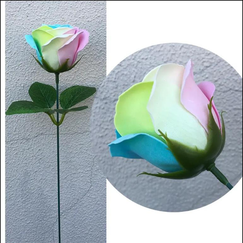 Spilewka 6X7cm 화려한 장미 인공 꽃 25p - Home Decor Diy 리뷰 및 가격