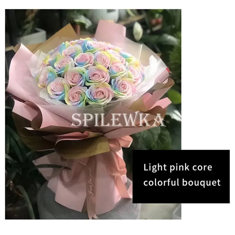 Spilewka 6X7cm 화려한 장미 인공 꽃 25p - Home Decor Diy 리뷰 및 가격