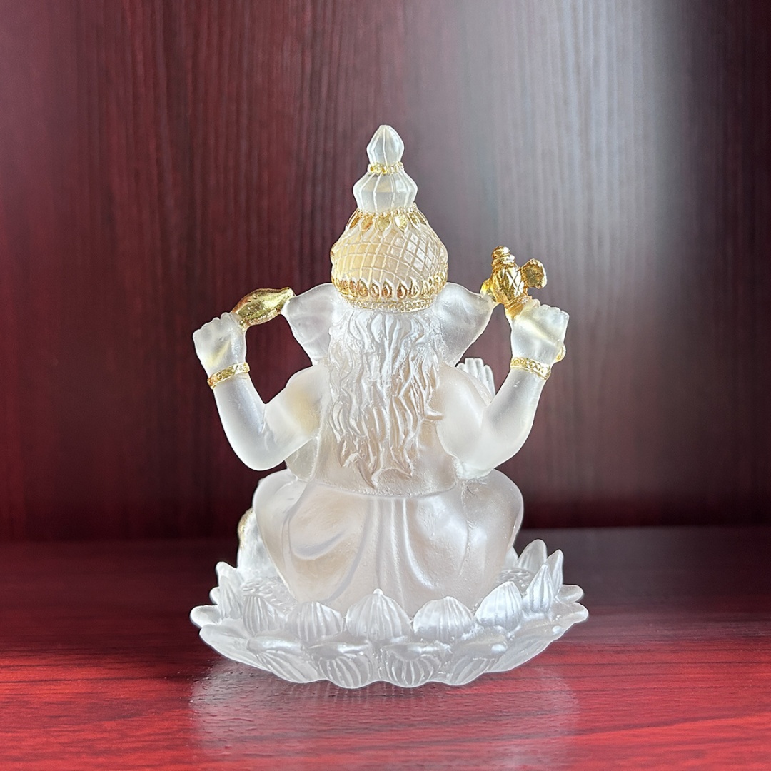 하이 스타일 가네샤 신상 코끼리 신상 화이트 레진 골드 - Home Decor Zen Style 리뷰 및 가격